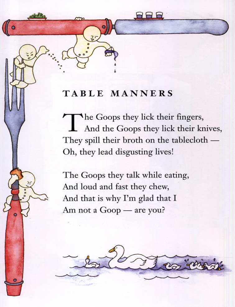 Table Manners Lesson Plans FreshPlans